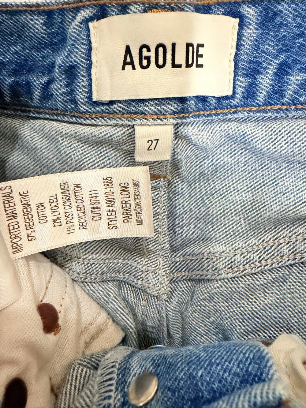 Agolde Parker Long Short